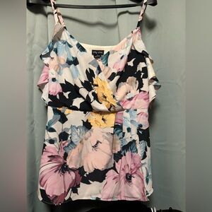 ⭐️City Chic Floral Blouse